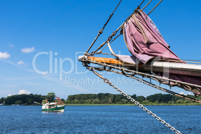 Segelschiff in Rostock