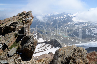 Gipfel des HInteren Daunkopf, Stubaier Alpen
