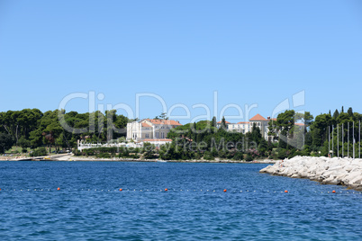 Insel bei Rovinj, Istrien