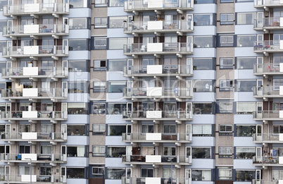 Fassade eines modernen Wohngebäudes Fassade eines modernen Wohngebäudes