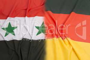 Syria flag vs. Germany flag