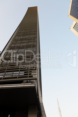 The view on skyscrapers in Dubai city, UAE