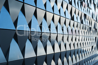triangular shaped wall design texture