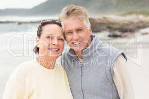 Mature couple spending time together