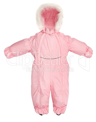 Childrens snowsuit fall