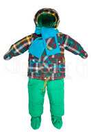 Childrens snowsuit fall