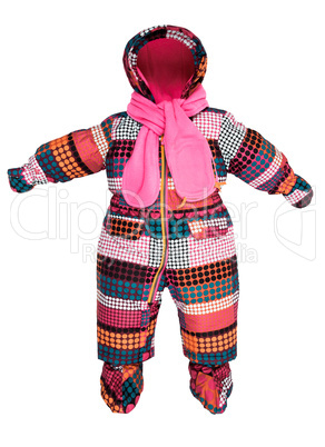 Childrens snowsuit fall