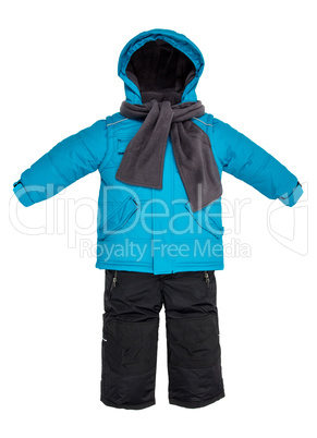 Childrens snowsuit fall