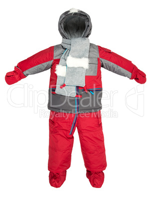 Childrens snowsuit fall