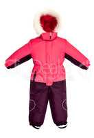 Childrens snowsuit fall