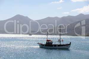 Boot bei Elounda, Kreta