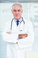 Portrait of doctor with stethoscope