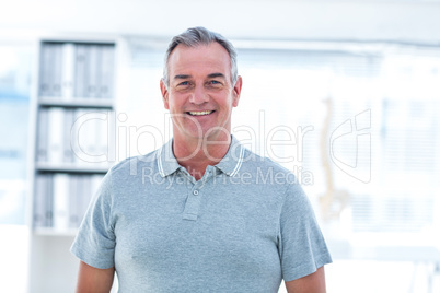 Portrait of masseur in spa