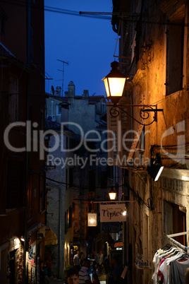 Rovinj, abends