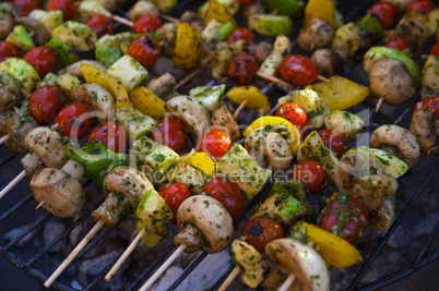 grilled vegetables