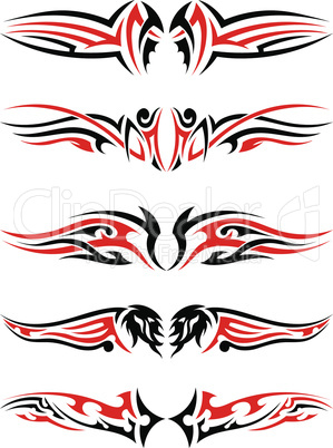 Setof Tribal Tattoos