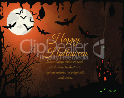 Halloween Greeting Card