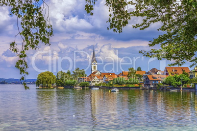 Church in Berlingen, Thurgau, Switzerland