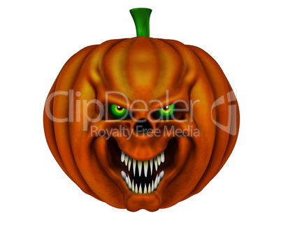 Halloween pumpkin - 3D render