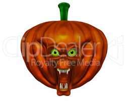 Halloween pumpkin - 3D render