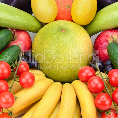 fresh fruits and vegetables