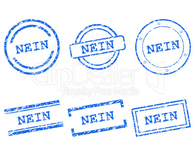 Nein Stempel