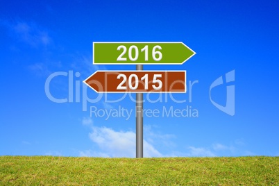 Wegweiser Jahreswechsel 2015 2016