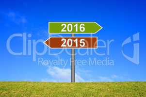 Wegweiser Jahreswechsel 2015 2016