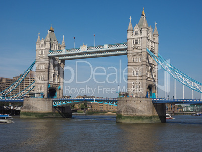 Tower Bridge in London