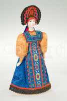 Old Russian Traditional Folk Doll