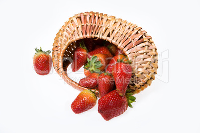 Strawberry In A Basket