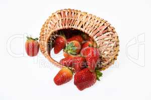 Strawberry In A Basket