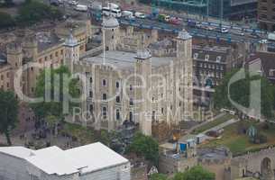 Aerial view of London