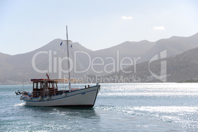 Schiff bei Elounda, Kreta
