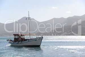 Schiff bei Elounda, Kreta
