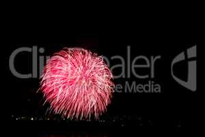 Feuerwerk an Silverster
