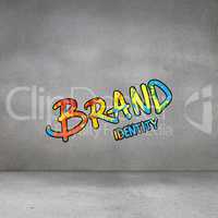 Composite image of brand identity