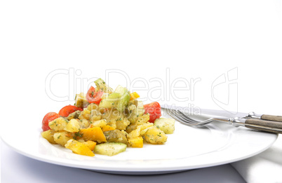 Gemischter Kartoffelsalat