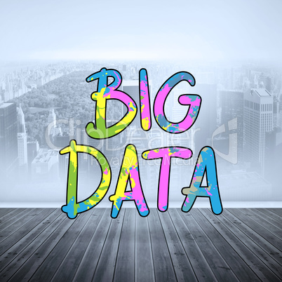 Composite image of big data