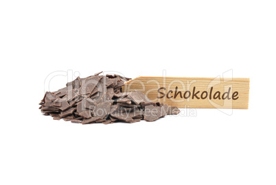 Schokoladensplitter