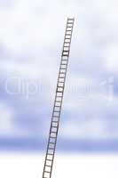 Unbroken extension ladder