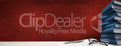 Composite image of desk Composite image of desk