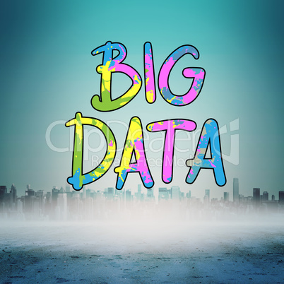 Composite image of big data