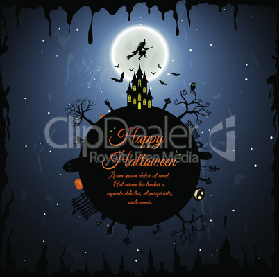 Halloween Greeting Card