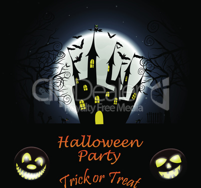 Halloween Greeting Card