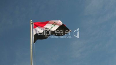 Request flag of Iraq