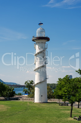 Leuchturm auf der Wiener Donauinsel