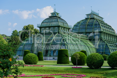 Palmenhaus im Wiener Schlosspark Schönbrunn