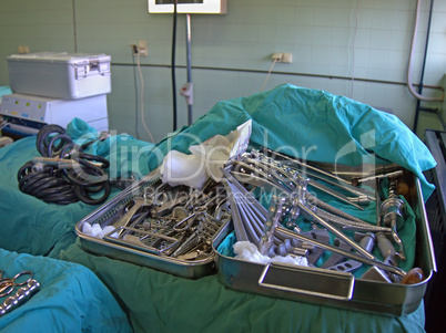 Surgery instruments in surgery