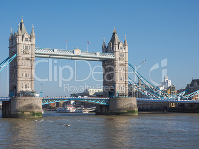 Tower Bridge in London